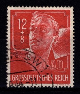 Germany 1944 Labour Corps, 12pf + 8pf [Used]