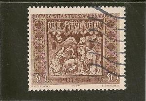 Poland   Scott   926  Nativity   Used