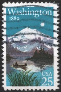 SC#2404 25¢ Washington Statehood (1989) Used