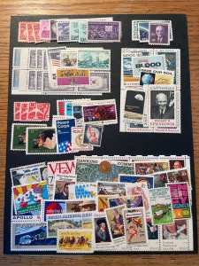 *Collection of US Mint Stamps mostly 10-cent and 15-cent, Face Value $15.61