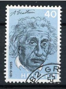 Switzerland 1972 - Scott 549 used - 40c, Albert Einstein 