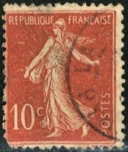 FRANCE #162 , USED - 1907 - FRAN649