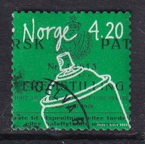 Norway #1260  used  2000 inventions 4.20k