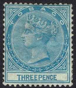 TOBAGO 1879 QV 3D WMK CROWN CC