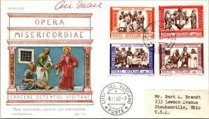 Vatican FDC 1969 - Opera of Mercy - F30750