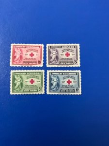 Stamps Ecuador Scott #C131-4 hinged