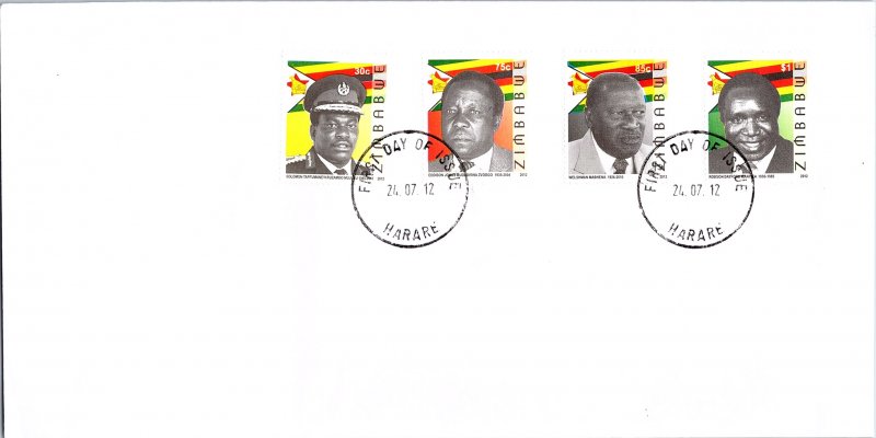 Zimbabwe, Worldwide First Day Cover