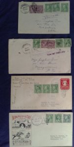 250+ covers! 60: CIVIL WAR &1800's ;WW I,WW II, FDC, first flight,airmail, RPO..