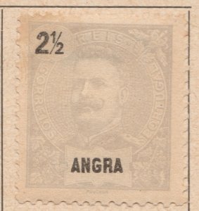 PORTUGAL ANGRA 1897 2 1/2r MNG Stamp A29P34F37162-
