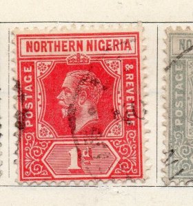 Northern Nigeria 1912 Early Issue Fine Used 1d. NW-270333