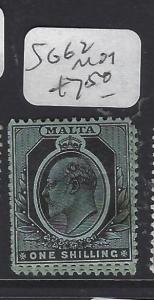 MALTA (P0710B)  KE  1/-  SG 62        MOG