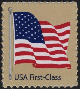 SC#4130 (41¢) Flag Single (2007) SA