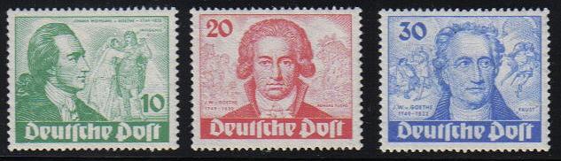 Berlin #9N61-63 Mint   VF NH