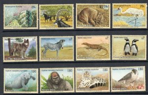 United Nations 1993 Endangered Species Sc 620-623  Set MNH Penguin