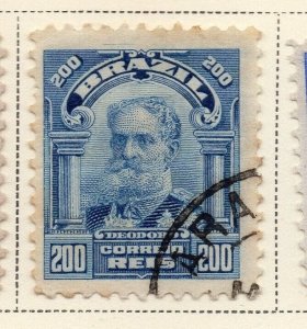Brazil 1906-15 Early Issue Fine Used 200r. NW-11985
