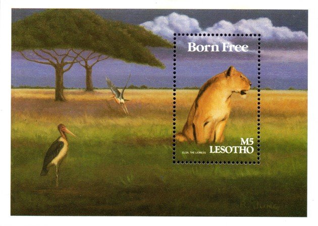 Lesotho - 1991 Famous Films with African Themes Set & MS MNH** SG 1007-1014