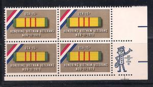 Zip Blk Sc#1802 Vietnam Vets MNH LR