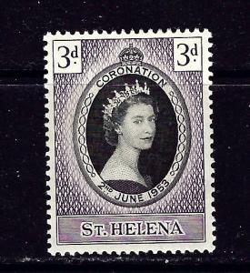 St Helena 139 MH 1953 QEII Coronation