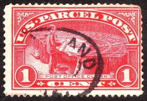 1913, US 1c, Parcel Post, Used, Sc Q1