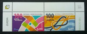 Bosnia Scout 2007 (stamp with header) MNH