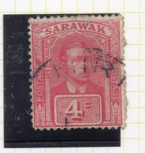 Sarawak 1928  Early Issue Miri Postmark Used 4c. 242325