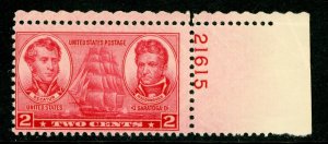 USA 1937 Decatur 3¢ Scott # 791 PNS MNH L760