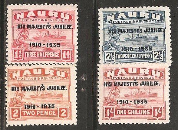 Nauru SC 31-4 Mint, Never Hinged