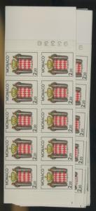 Monaco #1609A (5) MINT Booklets VF NH Cat$55