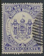 North Borneo  SG 46  Used / FU   Violet please see scans & details