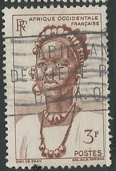 French West Africa  + Scott # 46 - Used