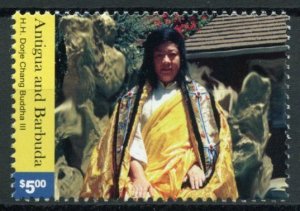 Antigua & Barbuda People Stamps 2020 MNH Dorje Chang Buddha III Buddhism 1v Set