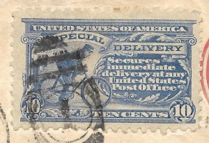 Doyle's_Stamps: California Special D Postal History XF-S #E10 on Cover, CV $200