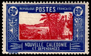 ✔️ FRANCE NEW CALEDONIA 1928 - VIEWS & PALM TREES -  Sc. 150 MNH ** OG [1.58.1]