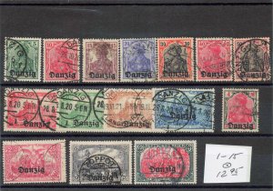 DANZIG   1-15   USED