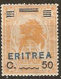 Eritrea 63 MLH VF 1922 SCV $16.00