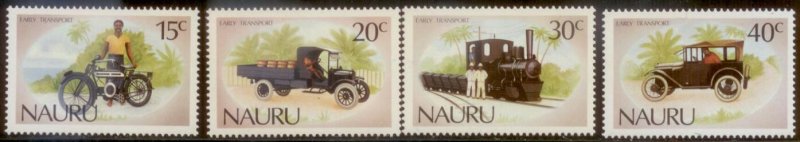 Nauru 1986 SC# 317-20 Cars MNH L156