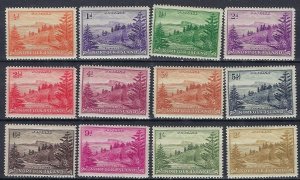 Norfolk Is 1-12 MH 1947 set (ak2687)