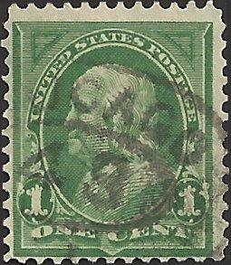 # 279 DEEP GREEN USED BEN FRANKLIN
