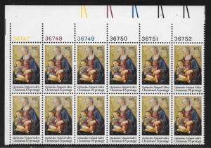 UNITED STATES SC# 1579 PL#36747-52 B/12 UL  VF/MNH 1975