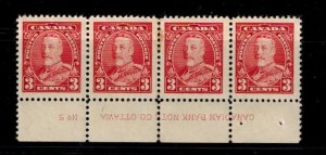 Canada 219 MNH pin hole selvedge