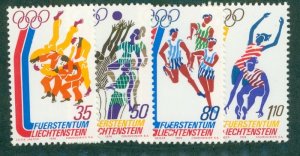 Liechtenstein 591-94 MNH CV $2.35 BIN $1.25
