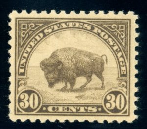 US Stamp #700 Buffalo 30c - PSE Cert - XF-SUP 95 - MNH - SMQ $135.00