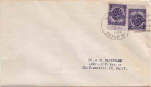United States Fleet Post Office 3c Honorable Discharge (2) 1946 U.S. Navy 137...