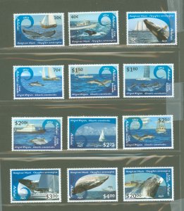 Aitutaki #600-611  Single (Complete Set)