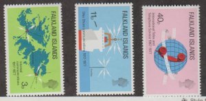 Falkland Islands Scott #257-258-259 Stamp - Mint NH Set