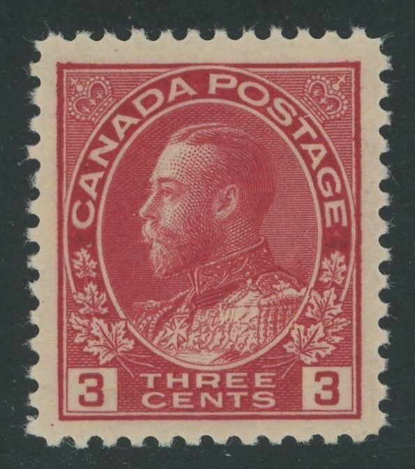 Canada 109 - 3 cent Admiral - VF Mint never hinged