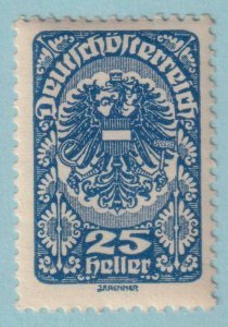 AUSTRIA 209b DEEP BLUE  MINT HINGE REMNANT OG * NO FAULTS VERY FINE! - ZQD