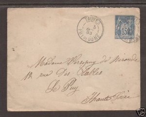 France H&G 2a 1893 Postal Stationery w/15c indicium 4;9