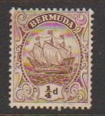 Bermuda SG 44a  perf 14 Mint Hinged see description details