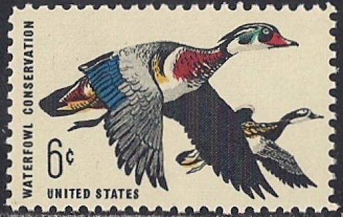 #1362 6 cent Waterfowl Conservation, mint OG NH VF